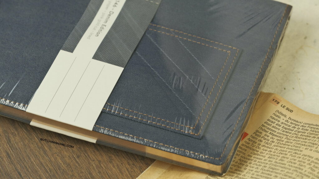 Montblanc Fine Stationery Notebook 146 Denim Edition notebook, youthful and modern style - Montblanc Fine Stationery Notebook 146 Denim Edition notebook, youthful and modern style 1