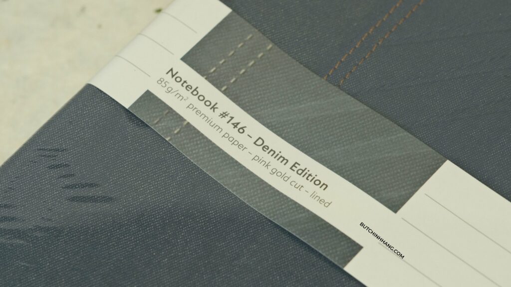 Montblanc Fine Stationery Notebook 146 Denim Edition youthful and modern style - Montblanc Fine Stationery Notebook 146 Denim Edition youthful and modern style