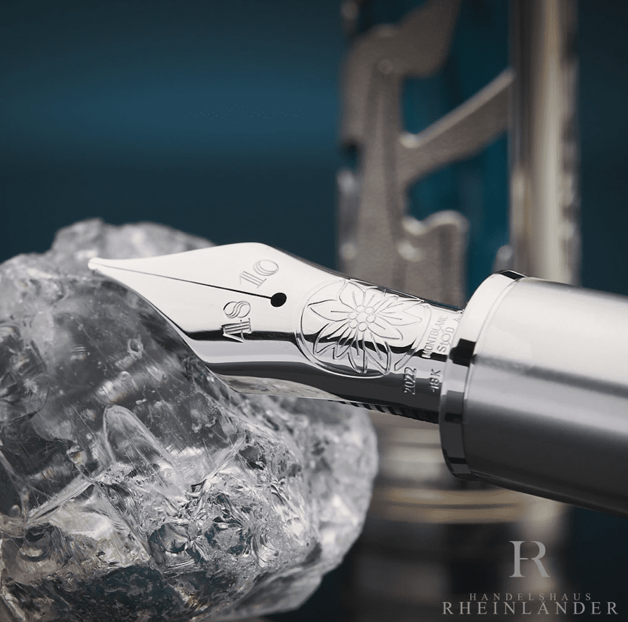 Giới thiệu - Mẫu bút Montblanc Artisan First Ascent to the Mont Blanc 333: “MONSTER” GLACIER Fountain Pen 127023 - gioi thieu mau but montblanc artisan first ascent to the mont blanc 333 monster glacier fountain pen 127025