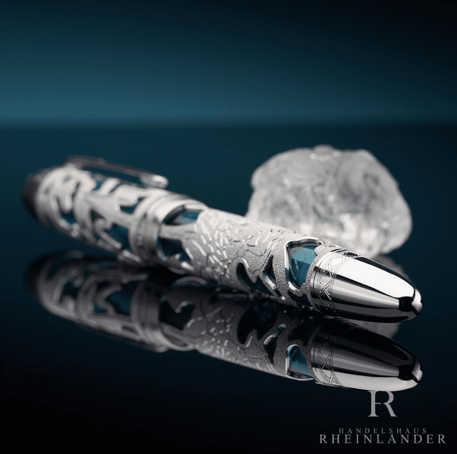 Giới thiệu - Mẫu bút Montblanc Artisan First Ascent to the Mont Blanc 333: “MONSTER” GLACIER Fountain Pen 127023 - gioi thieu mau but montblanc artisan first ascent to the mont blanc 333 monster glacier fountain pen 127027