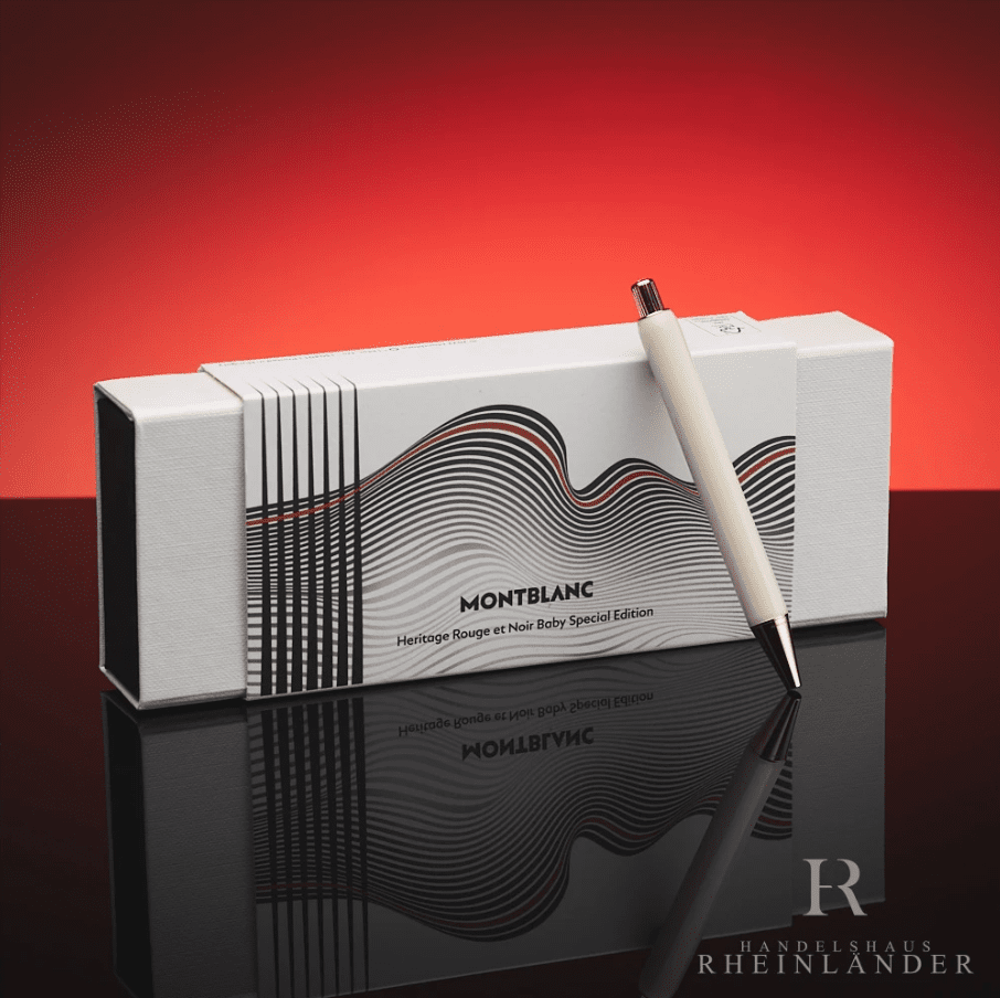 Giới thiệu - Mẫu bút Montblanc Heritage Rouge et Noir Special Edition Baby Ivory - gioi thieu mau but montblanc heritage rouge et noir special edition baby ivory