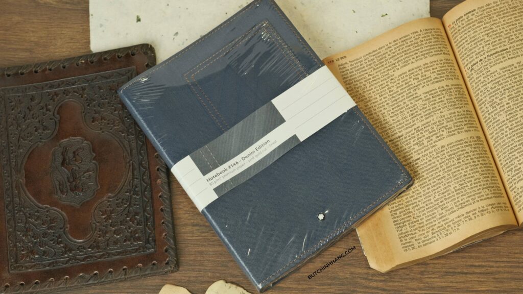 Montblanc Fine Stationery Notebook 146 Denim Edition youthful and modern style - so da montblanc fine stationery notebook 146 denim edition 117871