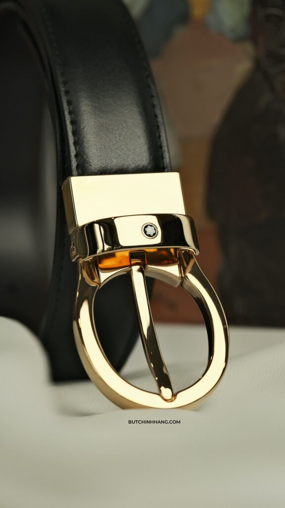 Vàng hồng sang trọng và mẫu thắt lưng Montblanc Classic Rose Gold Reversible Leather Belt - vang hong sang trong va mau that lung montblanc classic rose gold reversible leather belt 2