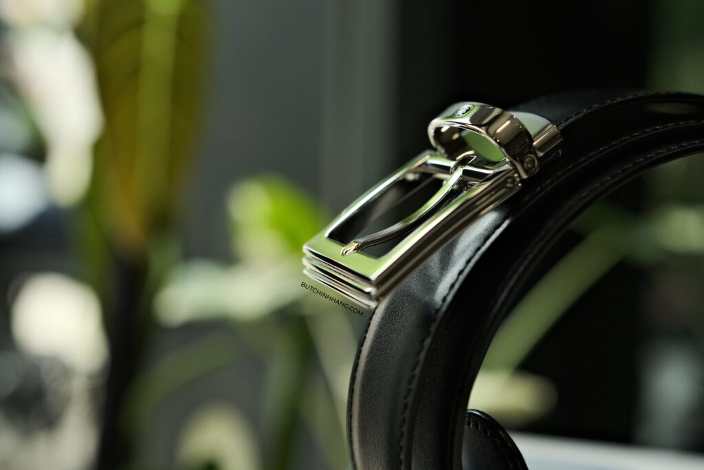 Thắt lưng Montblanc Classic Line Reversible Leather Belt 107664 - Kết hợp tinh tế giữa thời trang và chất lượng - DSCF3248