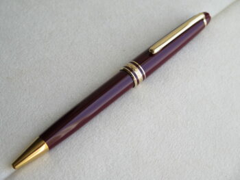 Bút Montblanc Meisterstuck Classique Burgundy BallPoint Pen 164R Bút Montblanc Bút Bi Xoay