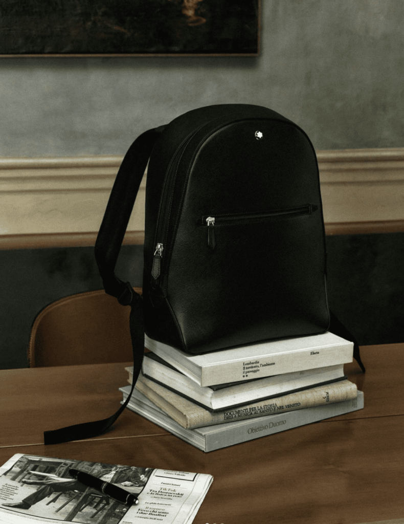 Giới thiệu - Ba lô Montblanc Sartorial backpack 3 compartments - gioi thieu ba lo montblanc sartorial backpack 3 compartments 1