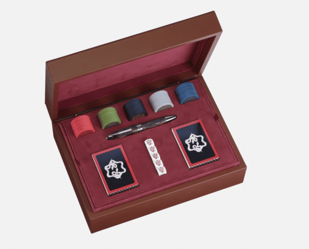 Giới thiệu - Bộ quà tặng Montblanc James Purdey & Sons Poker Game Set - gioi thieu bo qua tang montblanc james purdey amp sons poker game set 2