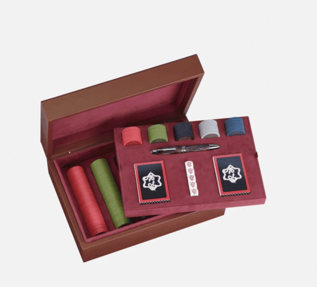 Giới thiệu - Bộ quà tặng Montblanc James Purdey & Sons Poker Game Set - gioi thieu bo qua tang montblanc james purdey amp sons poker game set 3
