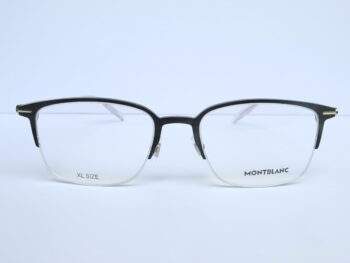 Gọng kính Montblanc Semi Black Gold Titanium Eyeglasses MB0234OK 006 Gọng kính Montblanc