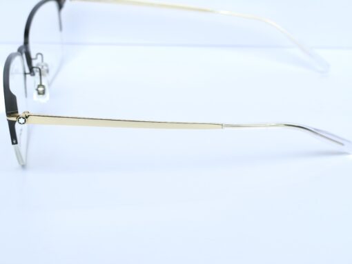 Gọng kính Montblanc Semi Black Gold Titanium Eyeglasses MB0234OK 006 Gọng kính Nam 6