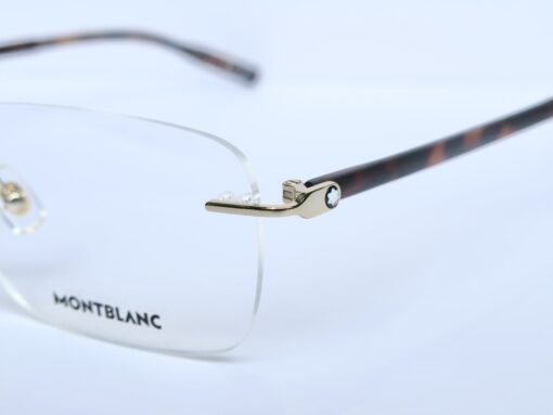 Gọng kính Montblanc Rimless Eyeglasses MB0221O 006 Gọng kính Nam 3