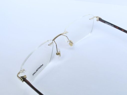 Gọng kính Montblanc Rimless Eyeglasses MB0221O 006 Gọng kính Nam 7