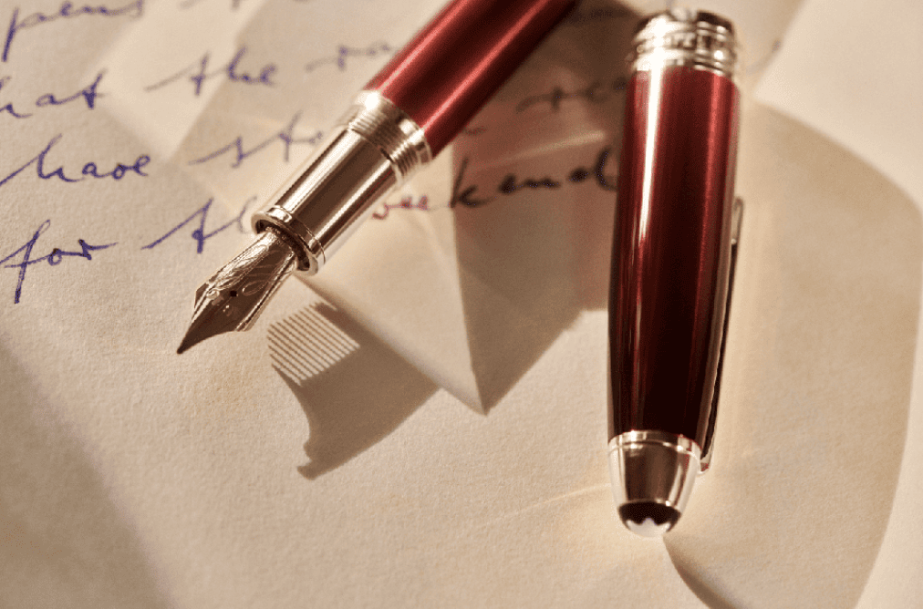 Giới thiệu - Bút Montblanc Meisterstück Calligraphy Solitaire Burgundy Lacquer Flex - gioi thieu but montblanc meisterstuck calligraphy solitaire burgundy lacquer flex 4