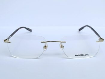 Gọng kính Montblanc Rimless Eyeglasses MB0221O 006 - gong kinh montblanc rimless eyeglasses mb0221o 006