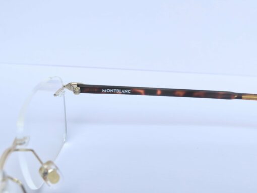 Gọng kính Montblanc Rimless Eyeglasses MB0221O 006 - Image 6