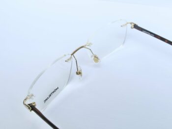 Gọng kính Montblanc Rimless Eyeglasses MB0221O 006 - gong kinh montblanc rimless eyeglasses mb0221o 12