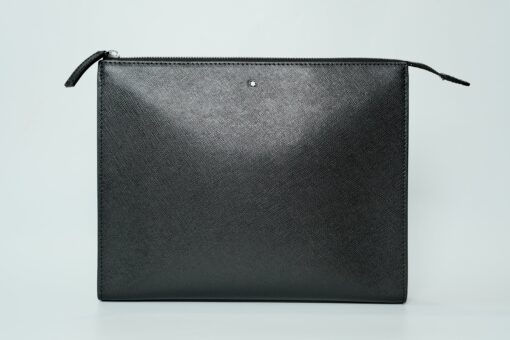 Ví cầm tay Montblanc Sartorial Black Clutch Pochette 126054
