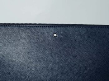 Ví cầm tay Montblanc Sartorial Navy Blue Clutch Pochette 126055 - vi cam tay montblanc sartorial navy blue clutch pochette 126057 scaled