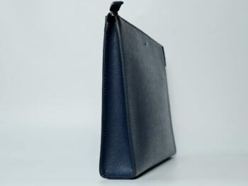Ví cầm tay Montblanc Sartorial Navy Blue Clutch Pochette 126055 - vi cam tay montblanc sartorial navy blue clutch pochette 126058 scaled