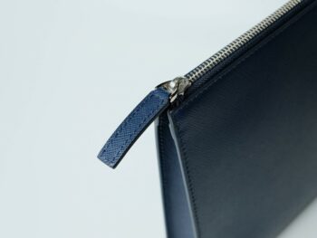 Ví cầm tay Montblanc Sartorial Navy Blue Clutch Pochette 126055 - vi cam tay montblanc sartorial navy blue clutch pochette 126059 scaled