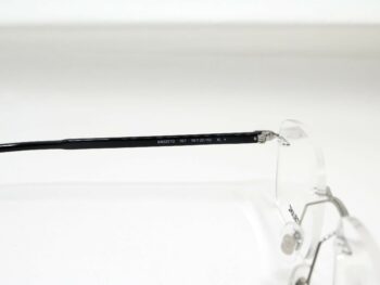 Gọng kính Montblanc Platinum Black Resin Eyeglasses MB0221O - gong kinh montblanc platinum black resin eyeglasses mb0221o 3