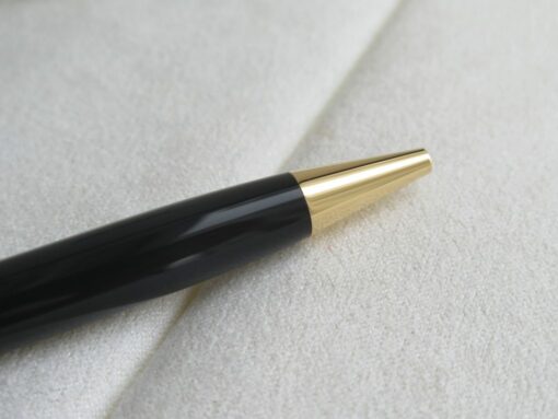 Bộ set bút Montblanc Meisterstuck Classique Gold Plated Ballpoint Pen & MST Wallet Black 6cc Montblanc Meisterstuck Bút Bi Xoay Montblanc 6