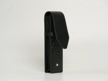 Bao da bút Montblanc Meisterstück 4810 2-pen pouch Black 130935 - bao da but montblanc meisterstuck 4810 2 pen pouch black 130939 scaled