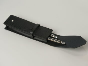 Bao da bút Montblanc Meisterstück 4810 2-pen pouch Black 130935 - bao da but montblanc meisterstuck 4810 2 pen pouch black 130945 scaled