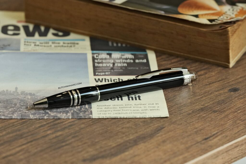 Bút Montblanc Starwalker Platinum Resin BallPoint Pen 08486 - but montblanc starwalker platinum resin ballpoint pen 08486