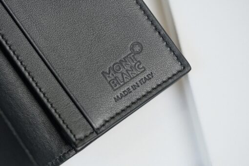 Bộ set quà tặng Business Card Holder with Gusset and Key Fob Black 126276 Ví Montblanc 5