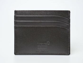 Ví đựng thẻ Montblanc Leather Goods Meisterstuck Pocket 6cc - Brown 114556 - vi dung the montblanc leather goods meisterstuck pocket 6cc brown 114560 scaled
