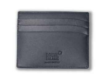 Ví đựng thẻ Montblanc Meisterstück Pocket Holder 6cc Navy 126213 - vi dung the montblanc meisterstuck pocket holder 6cc navy 126213
