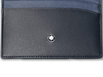 Ví đựng thẻ Montblanc Meisterstück Pocket Holder 6cc Navy 126213 - vi dung the montblanc meisterstuck pocket holder 6cc navy 126214
