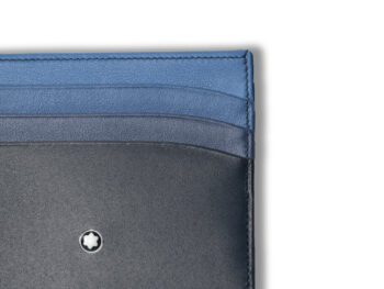 Ví đựng thẻ Montblanc Meisterstück Pocket Holder 6cc Navy 126213 - vi dung the montblanc meisterstuck pocket holder 6cc navy 126215