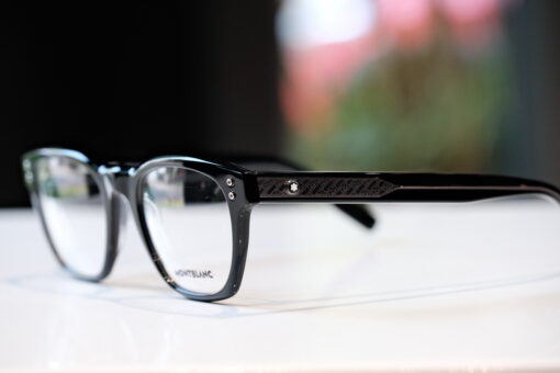 Gọng kính Montblanc Full Rim Square Optical Frame Men’s Eyeglasses MB0122O 001 Gọng kính Nam 2