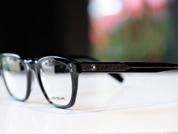Gọng kính Montblanc Full Rim Square Optical Frame Men’s Eyeglasses MB0122O 001 - gong kinh montblanc full rim square optical frame mens eyeglasses mb0122o 6 scaled