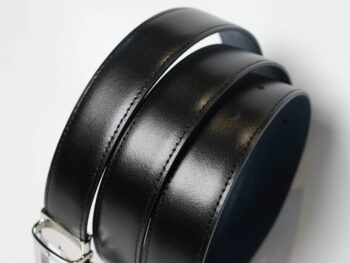 Thắt lưng Montblanc Black/Blue Reversible Leather Belt 126009 - 3cm - that lung montblanc blackblue reversible leather belt 126009 3cm 5 scaled
