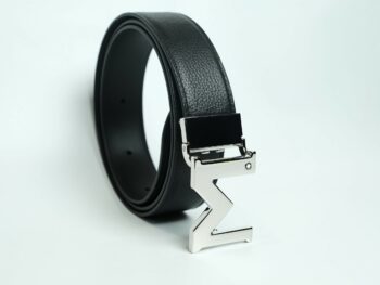 Thắt lưng Montblanc M Buckle Black Reversible Leather Belt 127697 - 3,5cm - that lung montblanc m buckle black reversible leather belt 127697 35cm 1 scaled