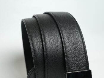Thắt lưng Montblanc M Buckle Black Reversible Leather Belt 127697 - 3,5cm - that lung montblanc m buckle black reversible leather belt 127697 35cm 3 scaled