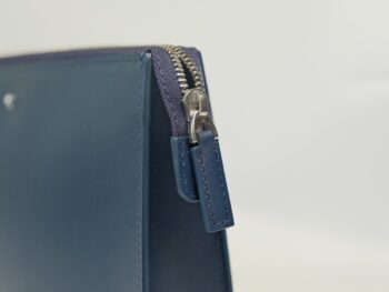 Ví cầm tay Montblanc Clutch Pochette Meisterstück Navy 126067 - vi cam tay montblanc clutch pochette meisterstuck navy 126072 scaled