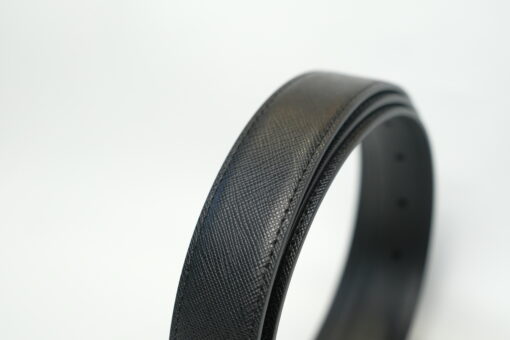 Thắt lưng Montblanc Leather Goods Black Saffiano Leather Belt 114421 Thắt lưng Montblanc Mới Nguyên Hộp 4