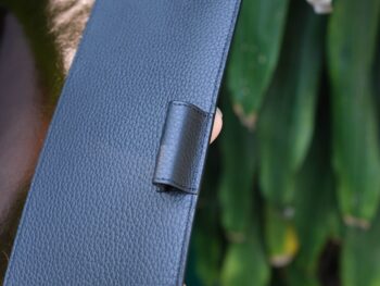 Bìa sổ da Montblanc Meisterstuck Soft Grain My Office Medium Black & Gold Notebook Case 124129 - bia so da montblanc meisterstuck soft grain my office medium black amp gold notebook case 124129 scaled