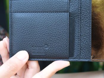 Bìa sổ da Montblanc Meisterstuck Soft Grain My Office Medium Black & Gold Notebook Case 124129 - bia so da montblanc meisterstuck soft grain my office medium black amp gold notebook case 124134 scaled