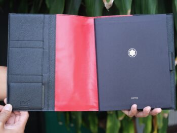 Bìa sổ da Montblanc Meisterstück Soft Grain My Office Notebook Case 124127 - bia so da montblanc meisterstuck soft grain my office notebook case 124128 scaled