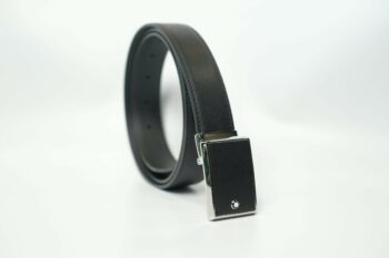 Thắt lưng Montblanc Leather Goods Black Saffiano Leather Belt 114421 - that lung montblanc leather goods black saffiano leather belt 114426