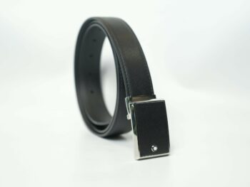 Thắt lưng Montblanc Leather Goods Black Saffiano Leather Belt 114421 - that lung montblanc leather goods black saffiano leather belt 114426 scaled
