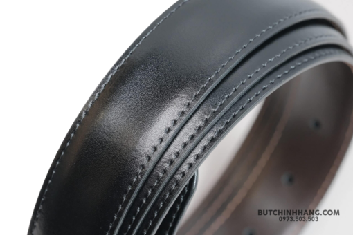 Thắt lưng Montblanc Classic Line Platinum Belt 128135 – 3cm Thắt lưng Montblanc Mới Nguyên Hộp 4