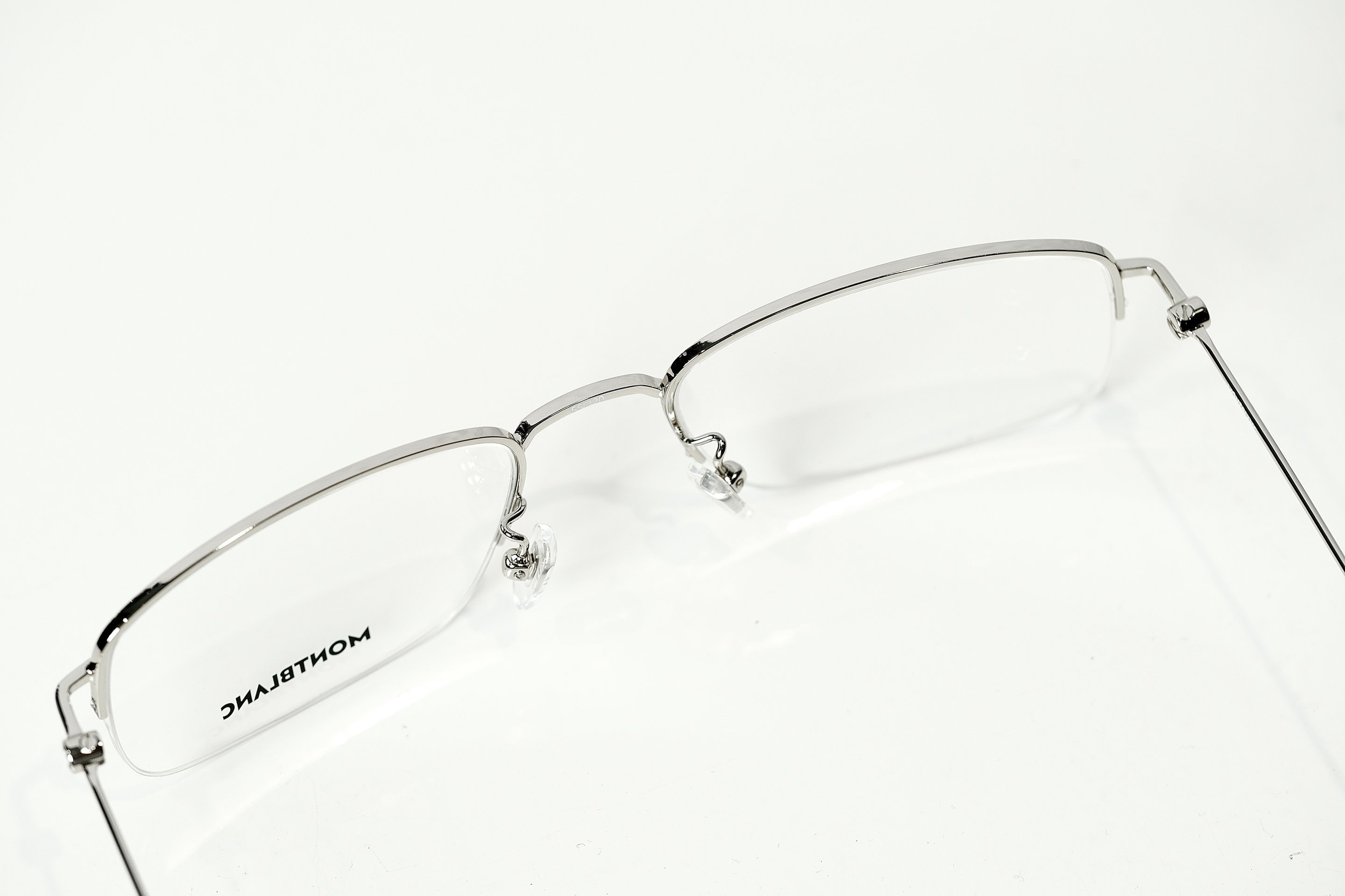 Gọng kính Montblanc Semi-Rimless Eyeglasses MB0084OK 006 Gọng kính Montblanc 2