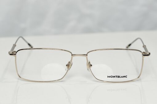 Gọng kính Montblanc Rectangula Gold Coated Eyeglasses MB0039O 002 Gọng kính Montblanc