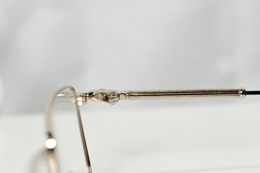 Gọng kính Montblanc Rectangula Gold Coated Eyeglasses MB0039O 002 Gọng kính Nam 6